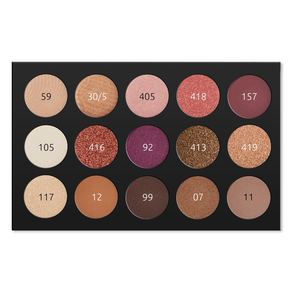 Shadow-Palette "Spicy Nudes" (15er)