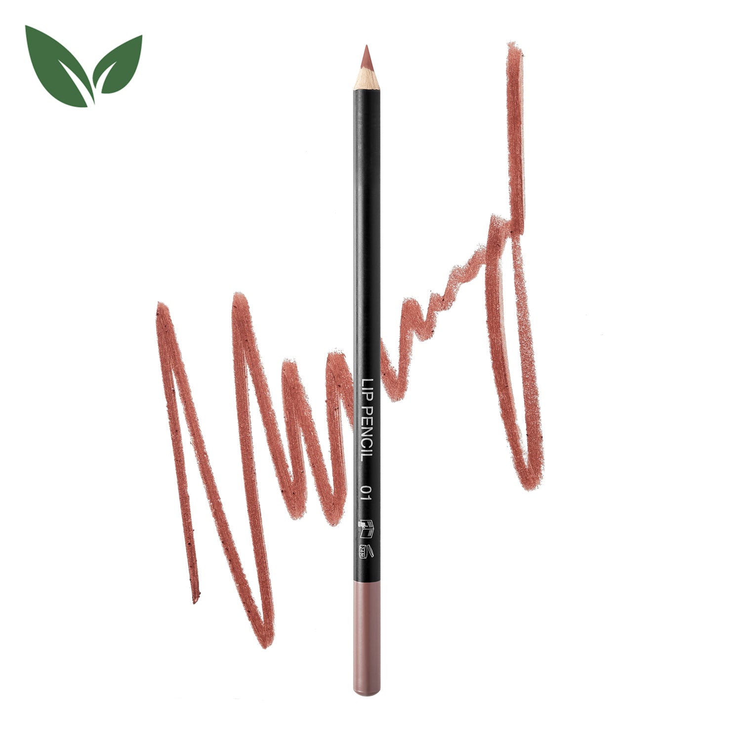 Lip Pencil — präzise Konturen, pflegende Formel, 6 Farbtöne