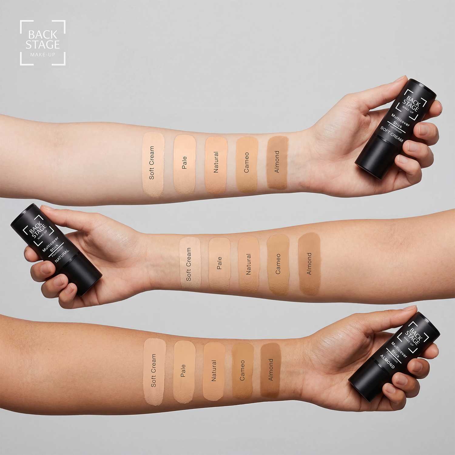 Multicover Stick — Foundation & Concealer in einem, aufbaubare Deckkraft