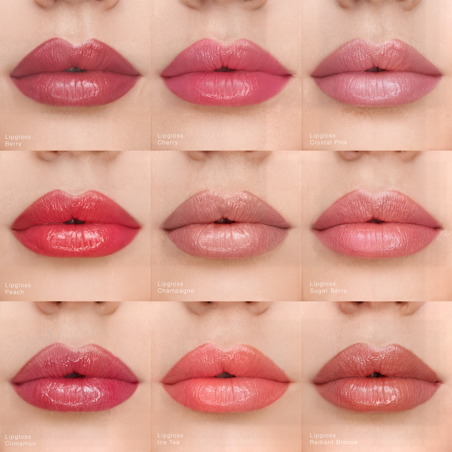 Backstage LipGloss auf den Lippen