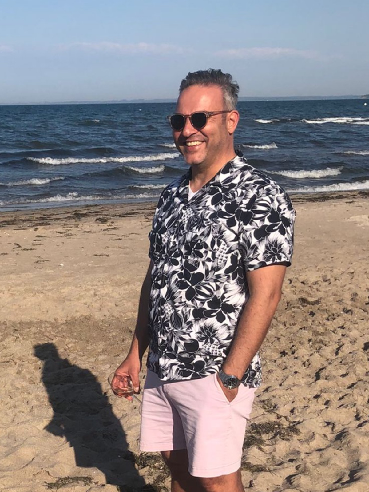 Abro am Strand