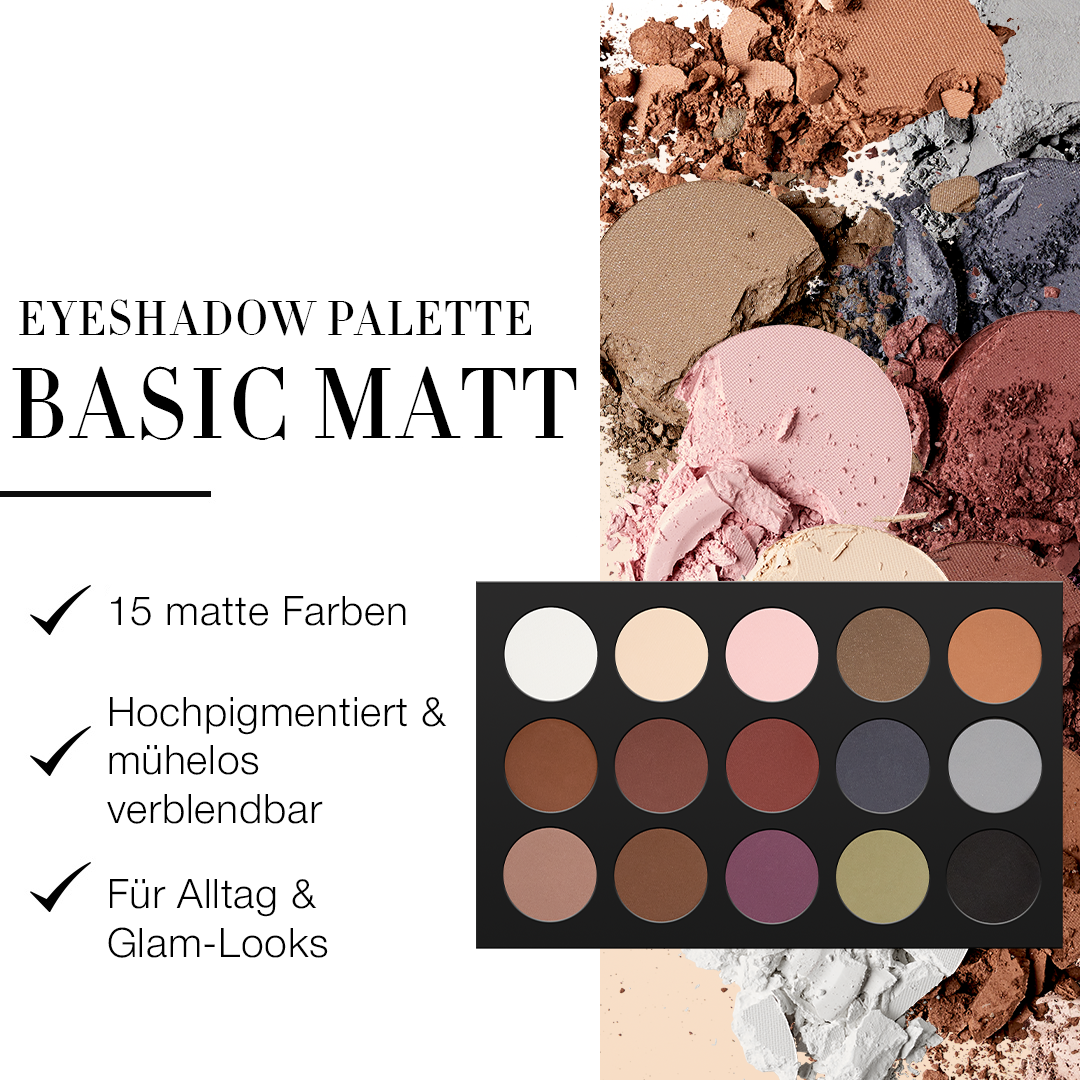 Eyeshadow Palette Basic Matt
